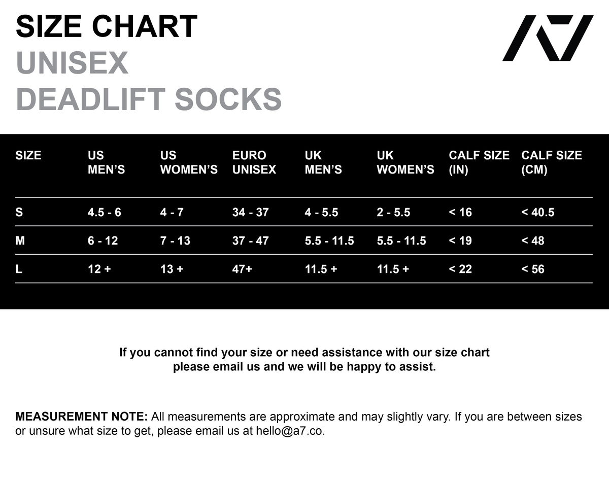 Deadlift Socks - Polar
