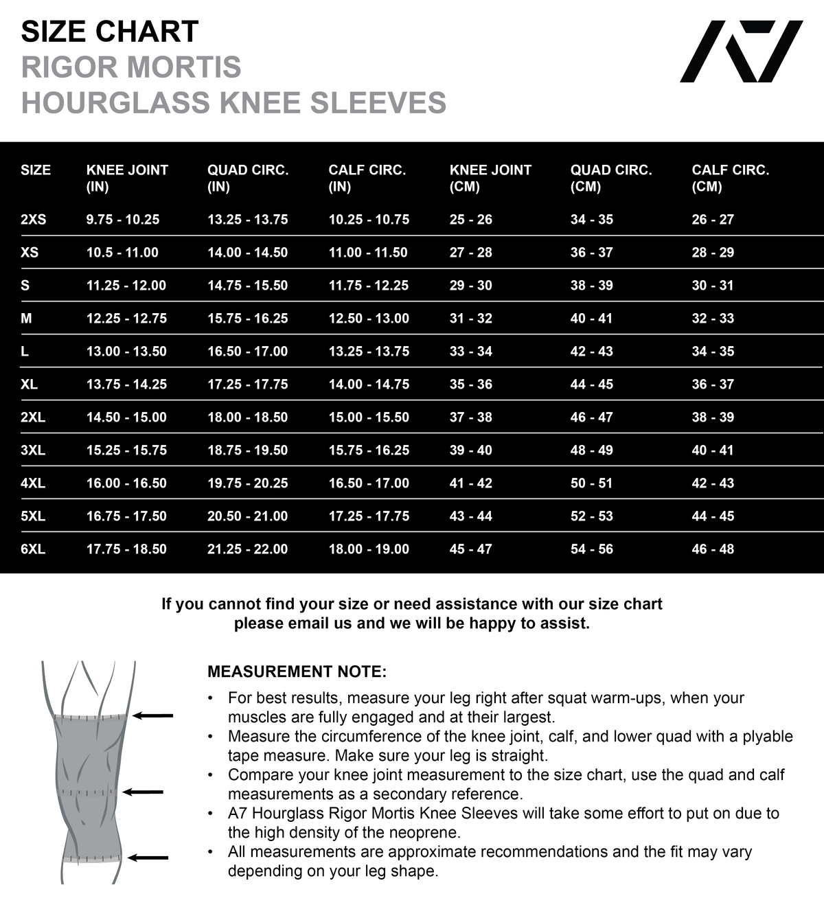 Hourglass Knee Sleeves - IPF Approved - Alien